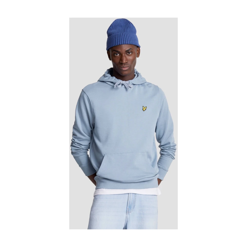 Lyle & Scott Casual Hoodie Ml416Vog Blue Heren