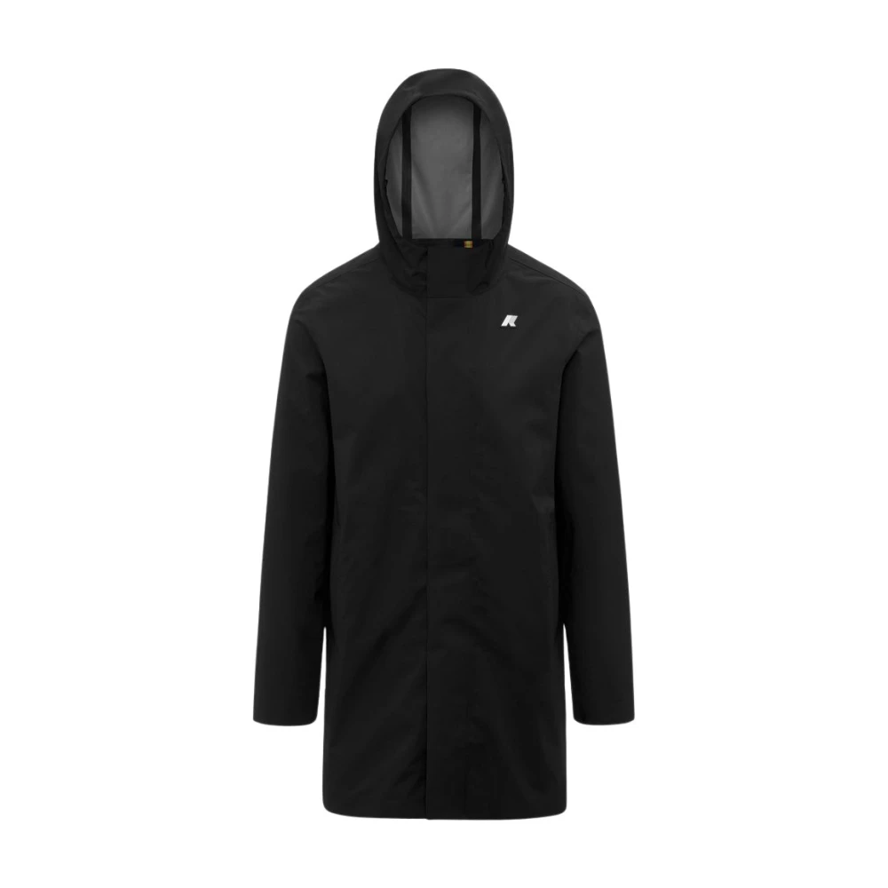 K-Way Homme Noir Vestes, Taille: L Tommy Stretch 2L