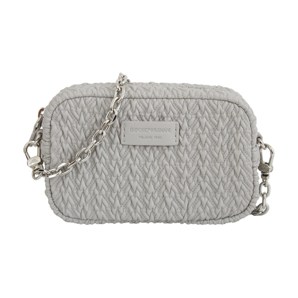 Emporio Armani Donna Grigio Borse, Taglia Unica, New,