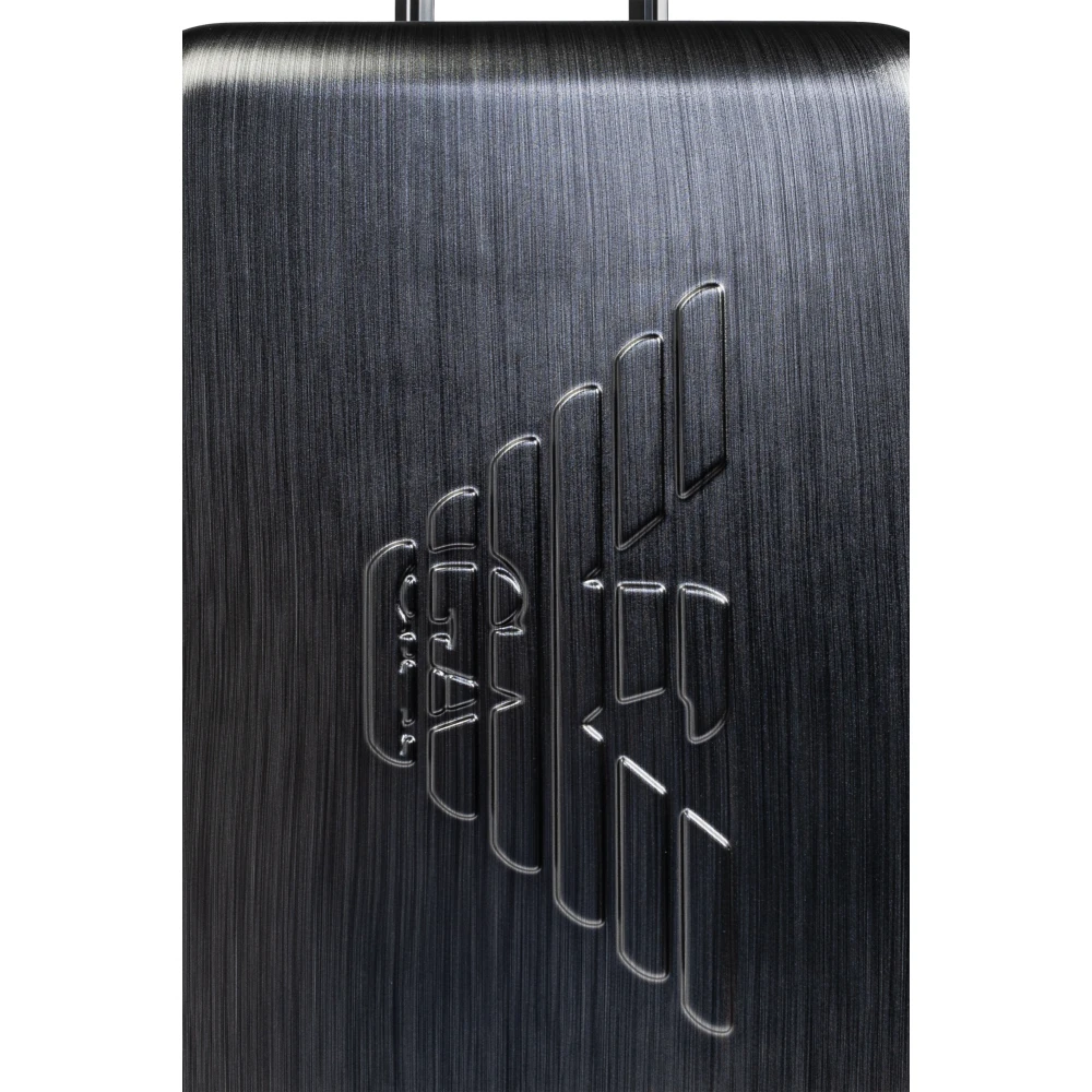 Emporio Armani Koffer met wielen Black Heren