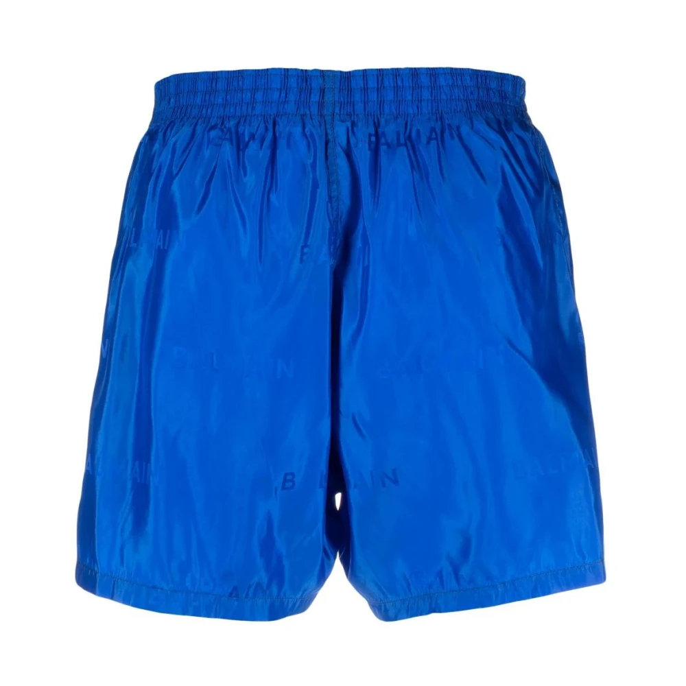 Balmain Beachwear Blue Heren