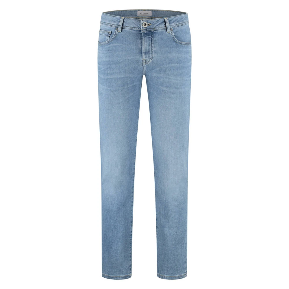 North84 Men's Blue Indigo Denim Jeans - Slim Fit Jeans - W34 L32 - Jeans