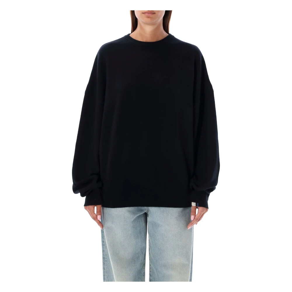 Extreme Cashmere Kashmirtröja Tess Svart Black, Dam