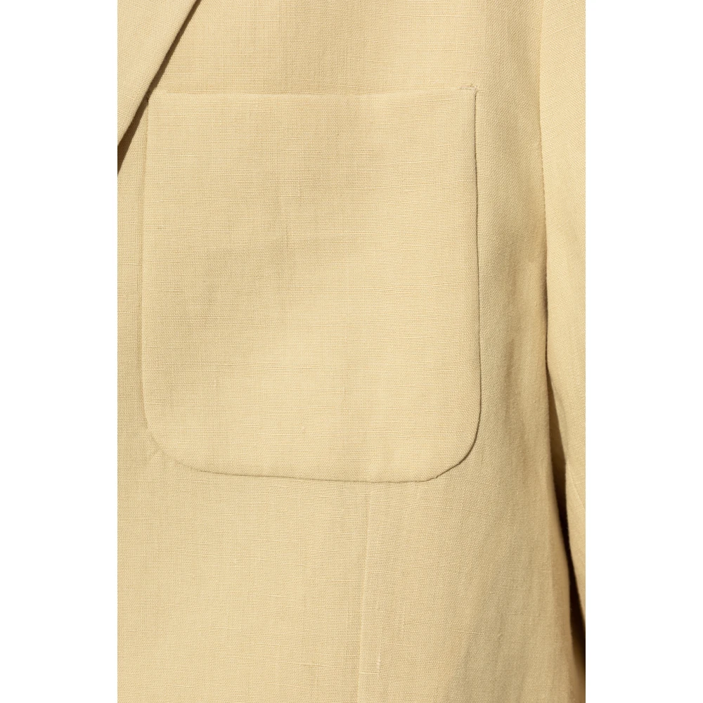 Paul Smith Linnen blazer Beige Heren