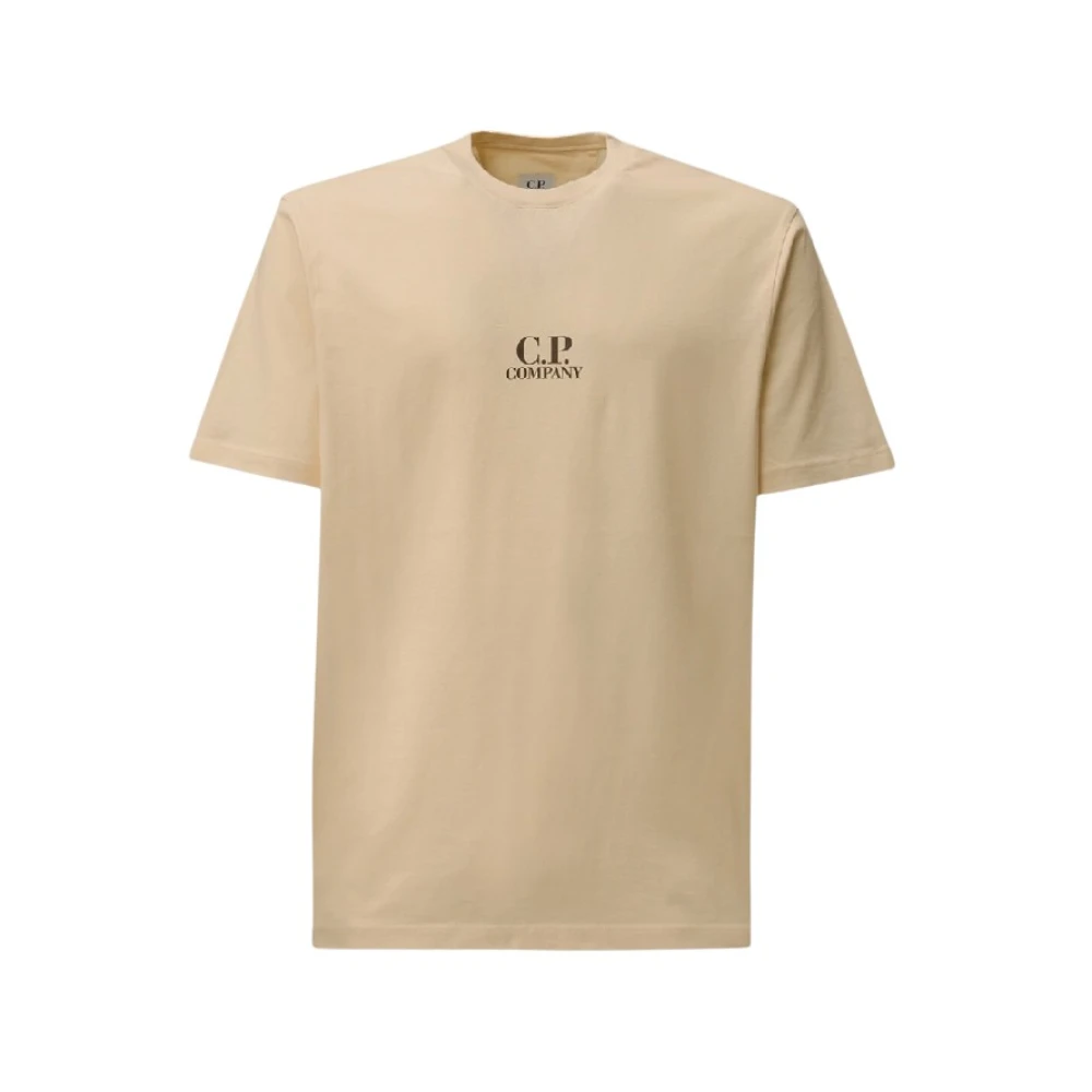 C.p. Company Men's Beige British Sailor T-Shirt