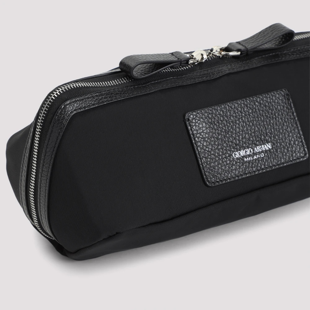 Giorgio Armani Zwarte Beauty Case Organizer Black Heren