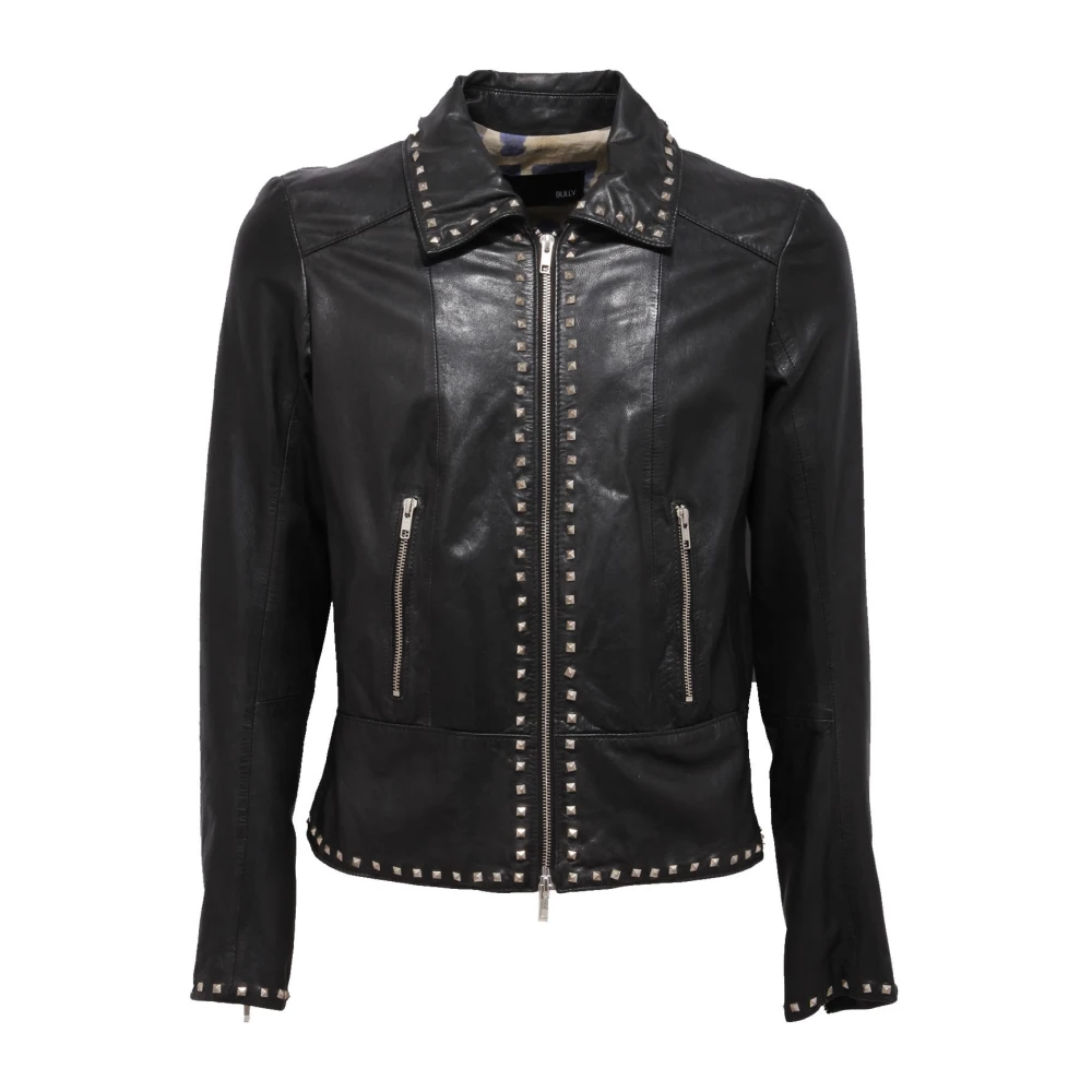 Jackets > Leather Jackets - - Bully - Modalova
