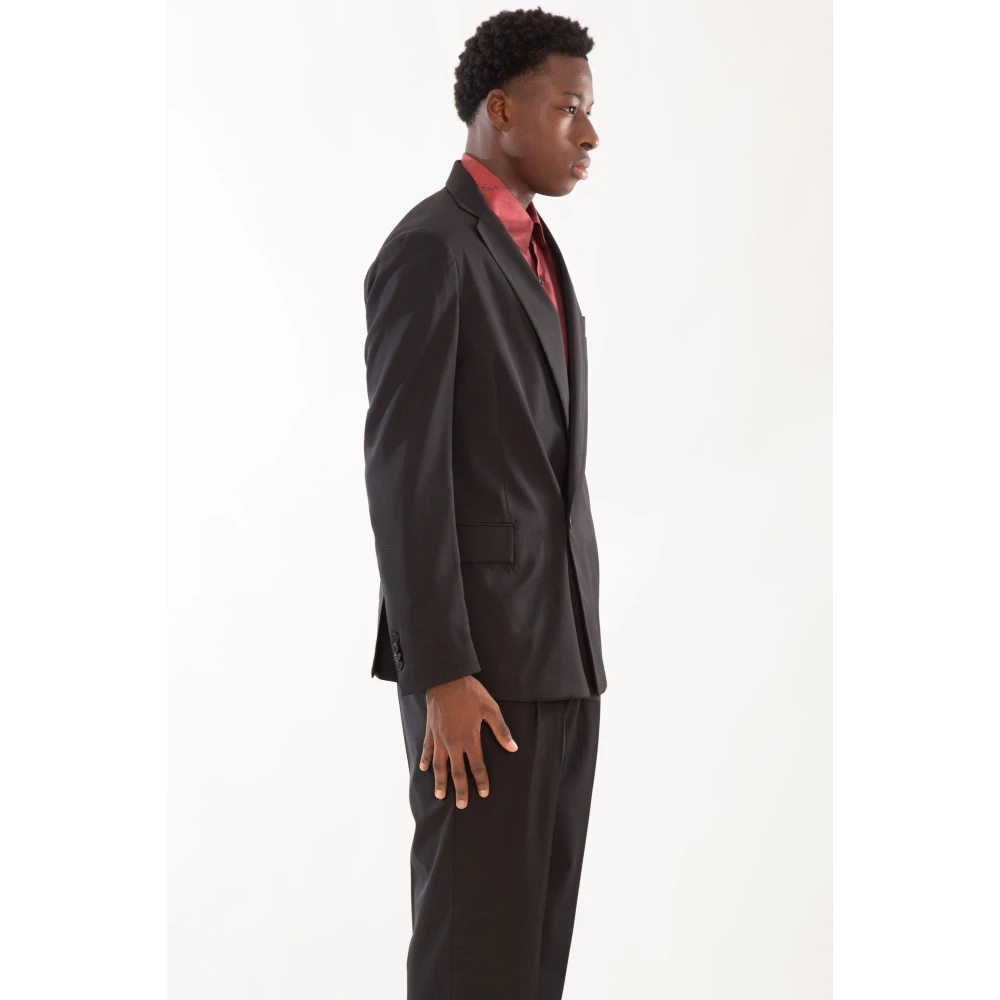 Costumein Double-Breasted Blazer in 3999 Black Heren