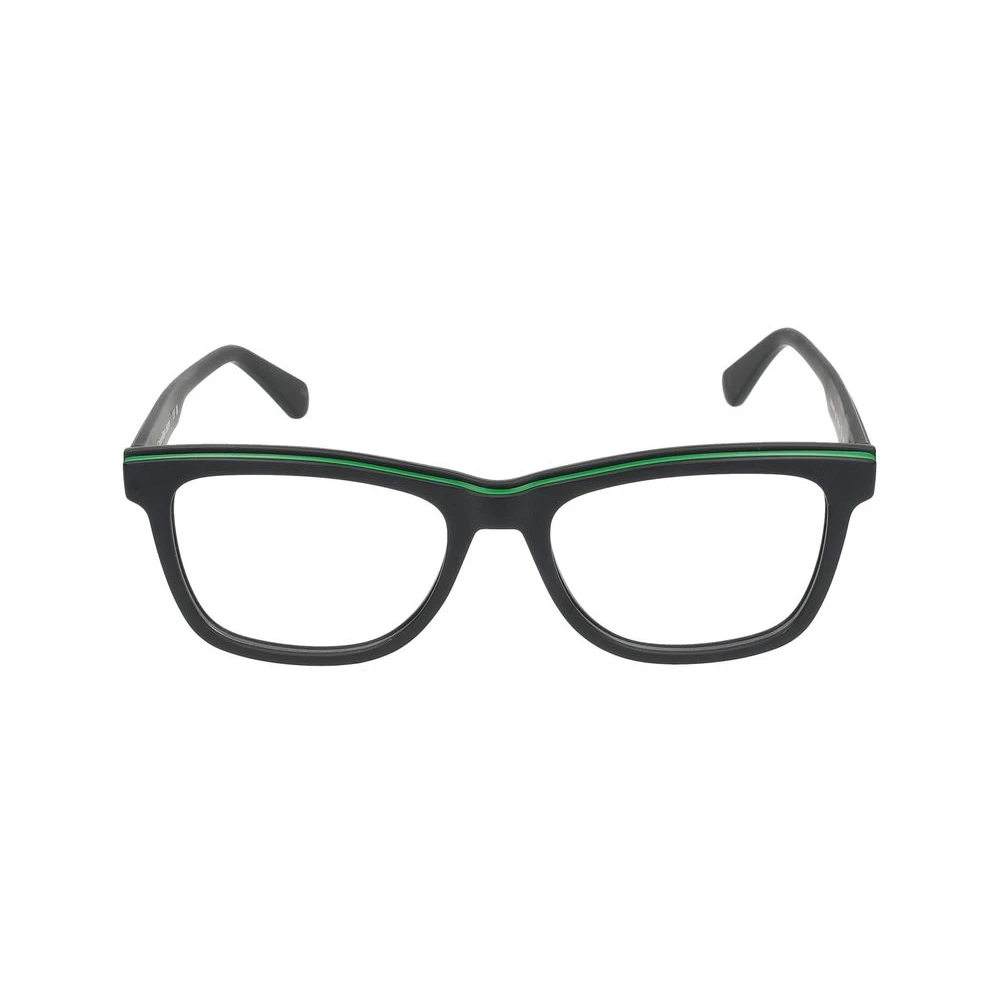 Calvin Klein Jeans Unisex Black Glasses, 54 Mm, Matte Eyeglasses Ckj24610