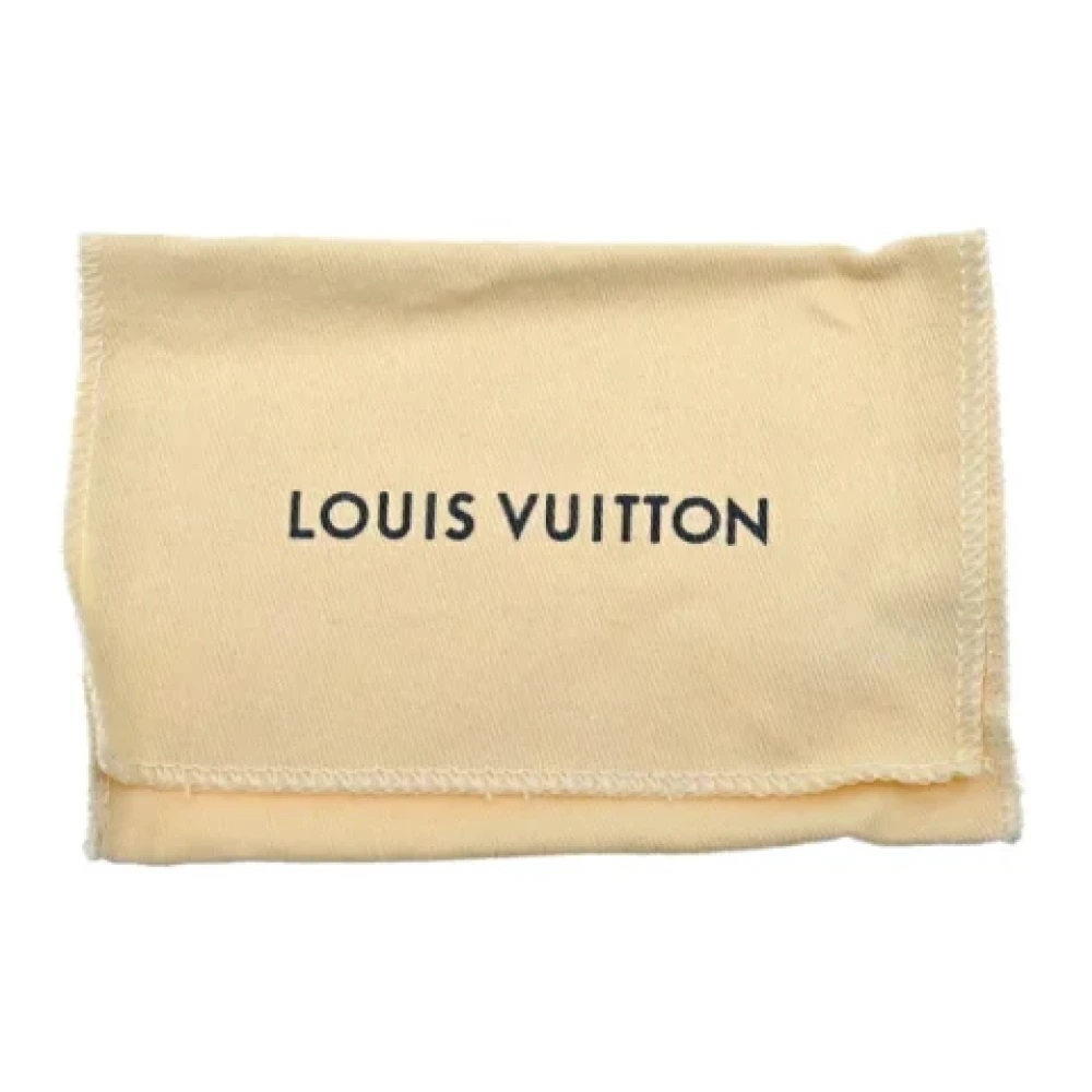 Louis Vuitton Vintage Pre-owned Leather wallets Black Dames