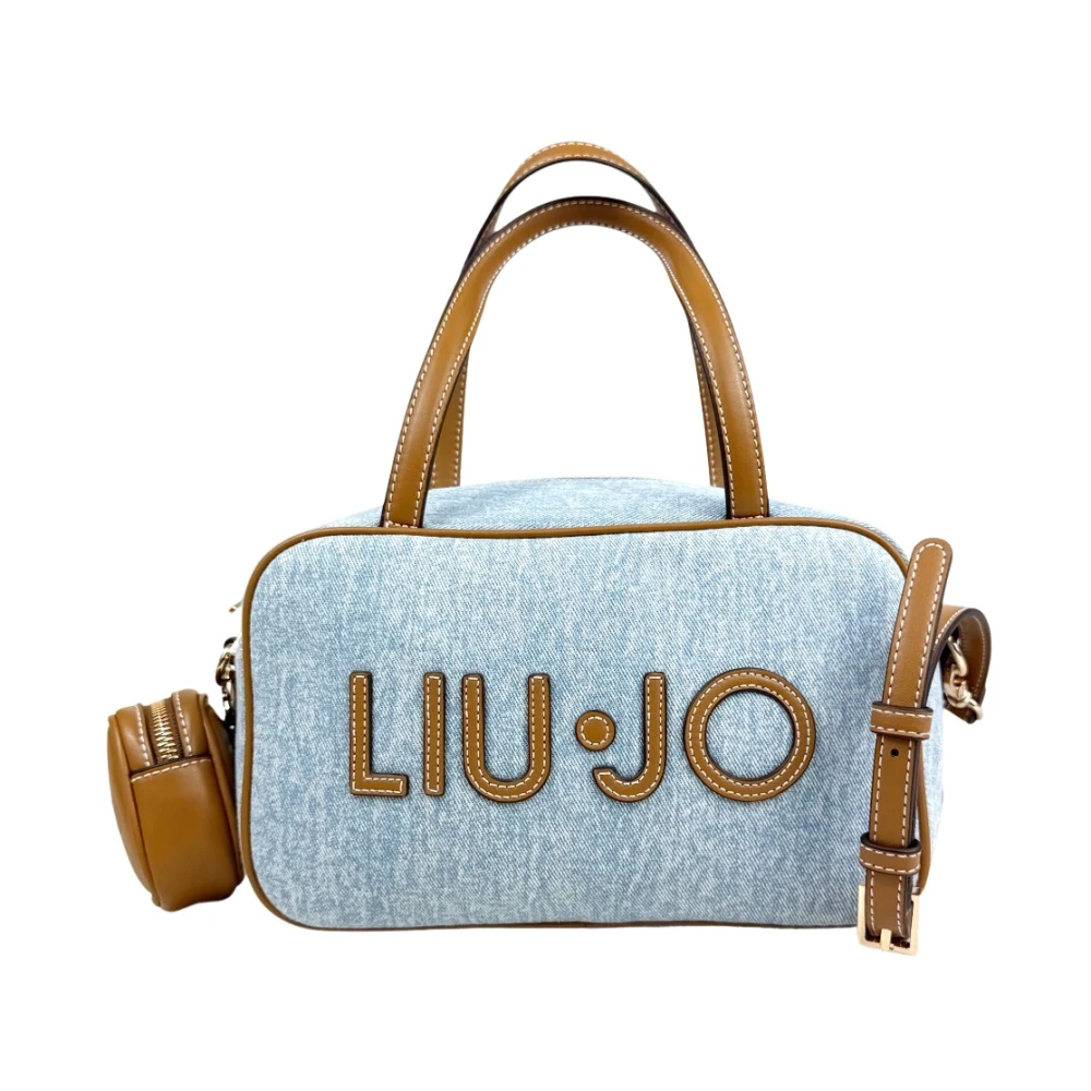 Liu Jo Vrouw Blauw Tassen Dames, One Size, Katoen, Ferielle M Bowling