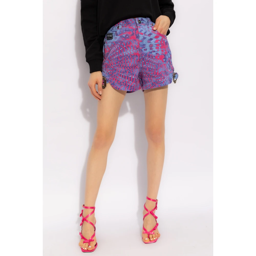 Versace Jeans Couture Denim shorts Multicolor Dames