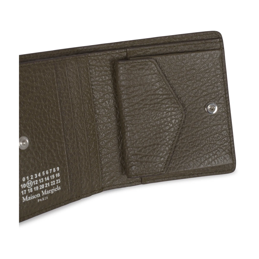 Maison Margiela Portemonnee Clip 2 Brown Dames
