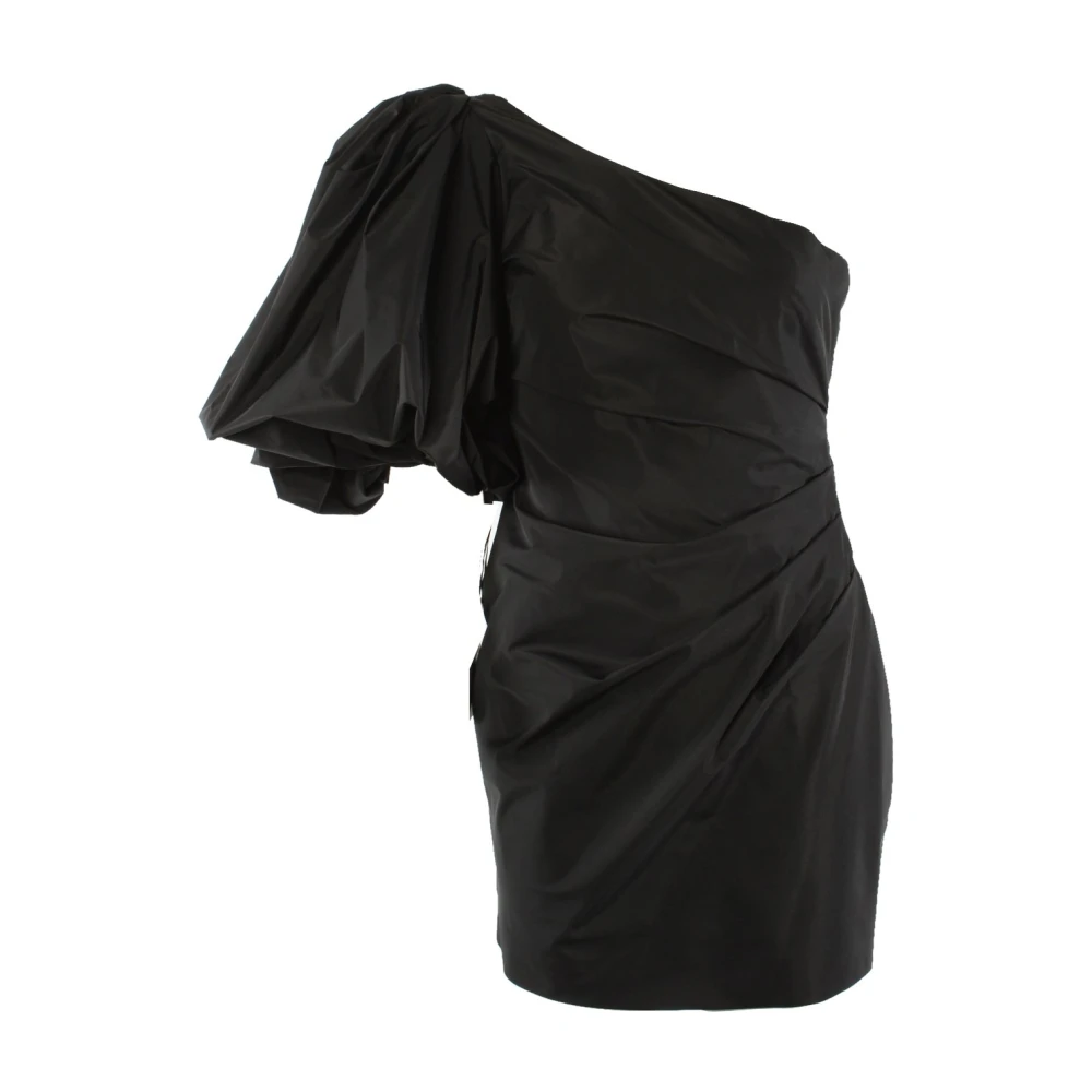 Pinko Zwarte Jurk 100% Polyester Damesmode Black Dames