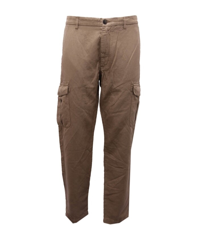 pantalon-cargo-en-coton-et-lin