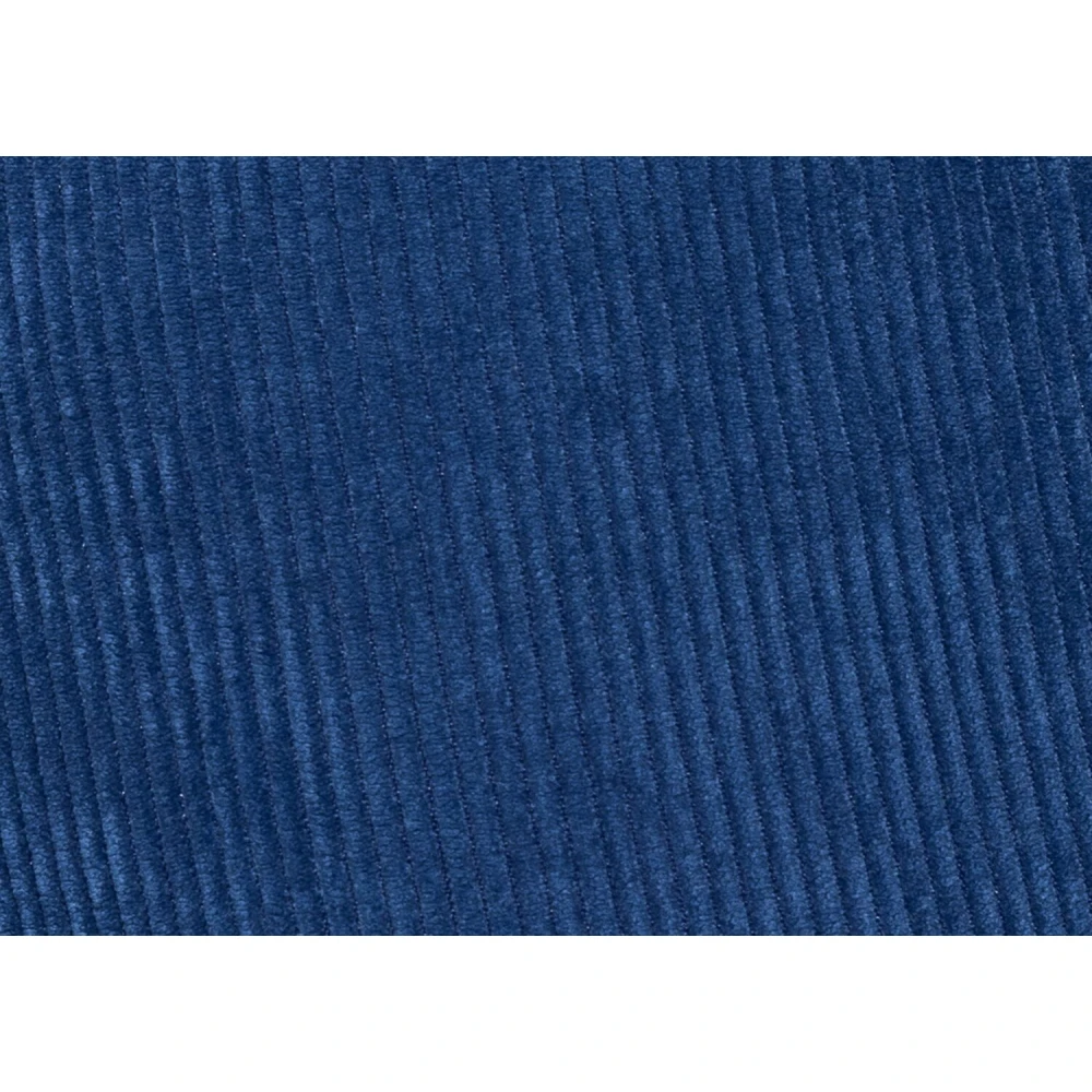 LUISA CERANO Corduroy Casual Blazer Klassieke Kraag Blue Dames