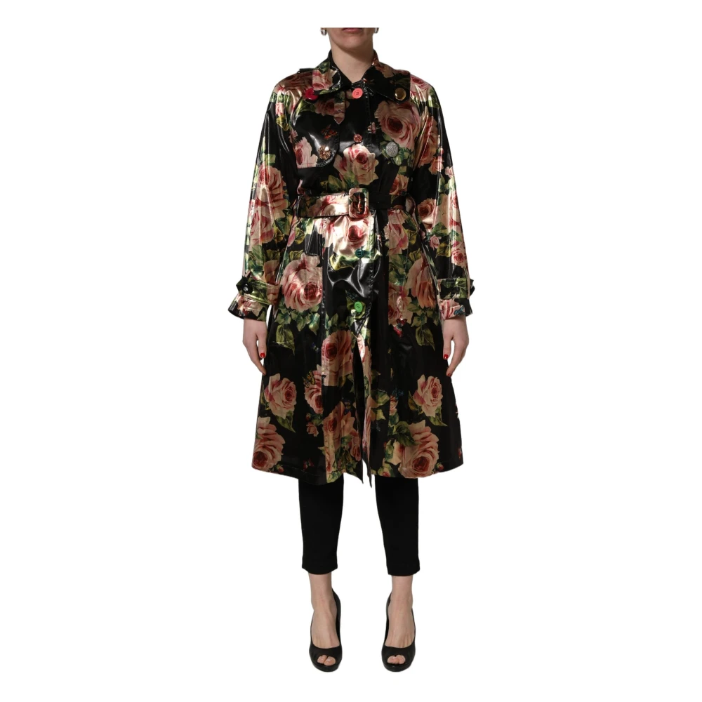 Dolce & Gabbana Women's Multicolor Trench Coat - Trench Coats - 2XS - Coats