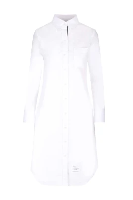 Poplin Lång Skjortklänning