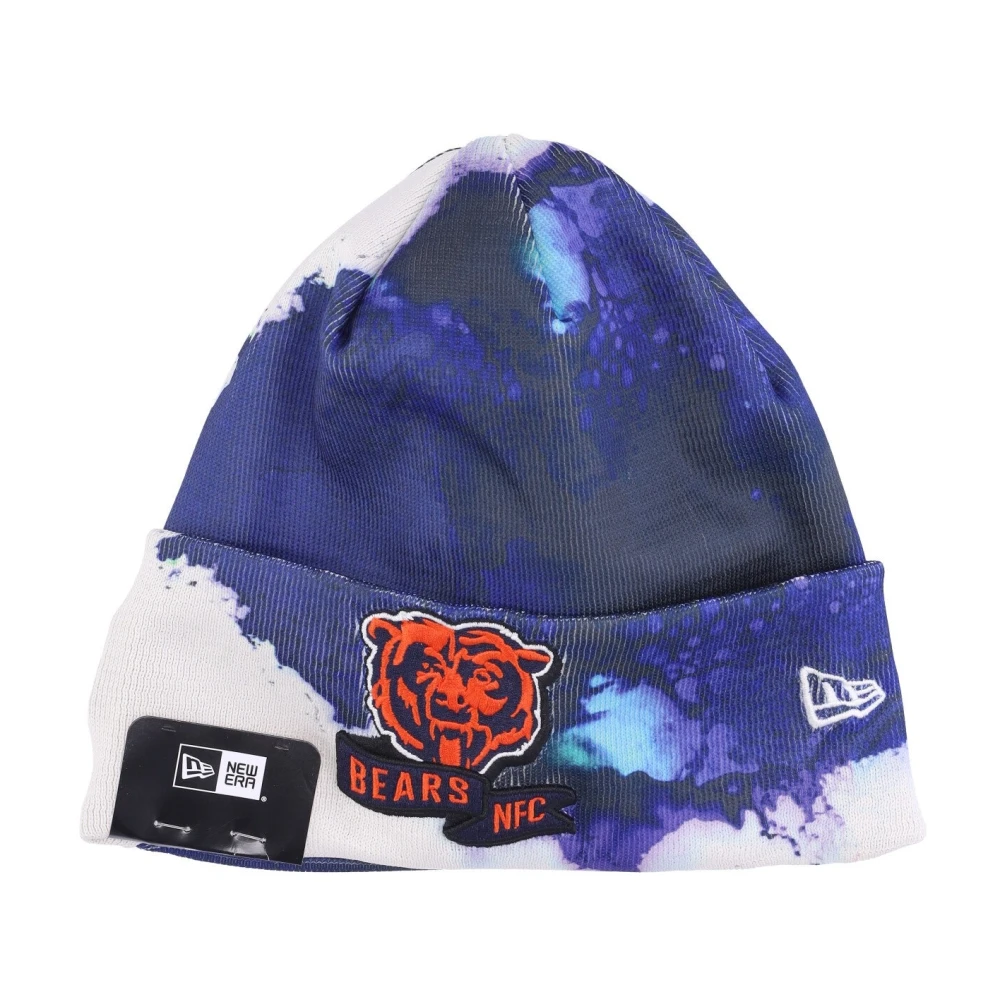 New era Chicago Bears NFL Teamkleuren Gebreide Muts Multicolor Heren