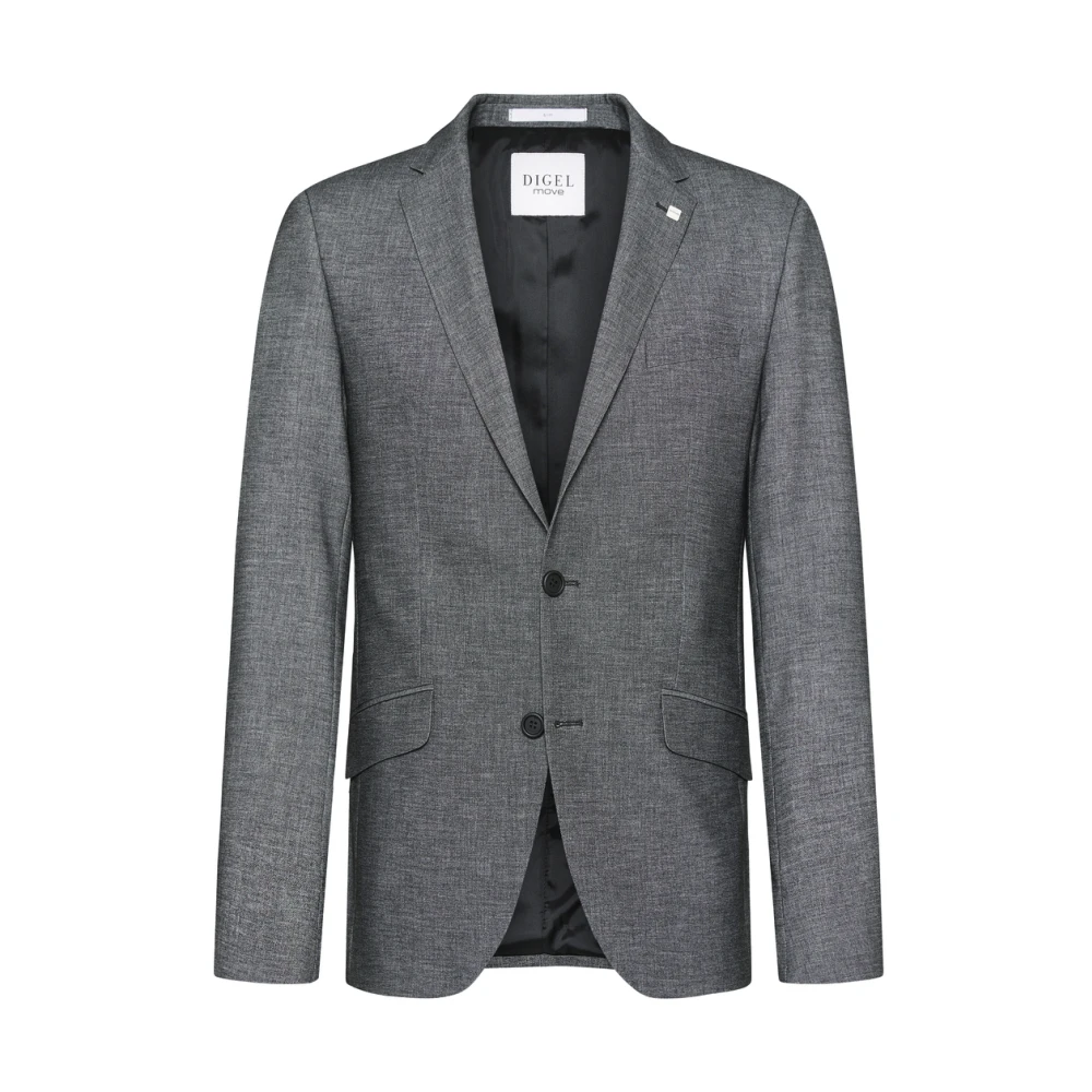Digel - Jackets > Blazers - Gray - Digel - Modalova
