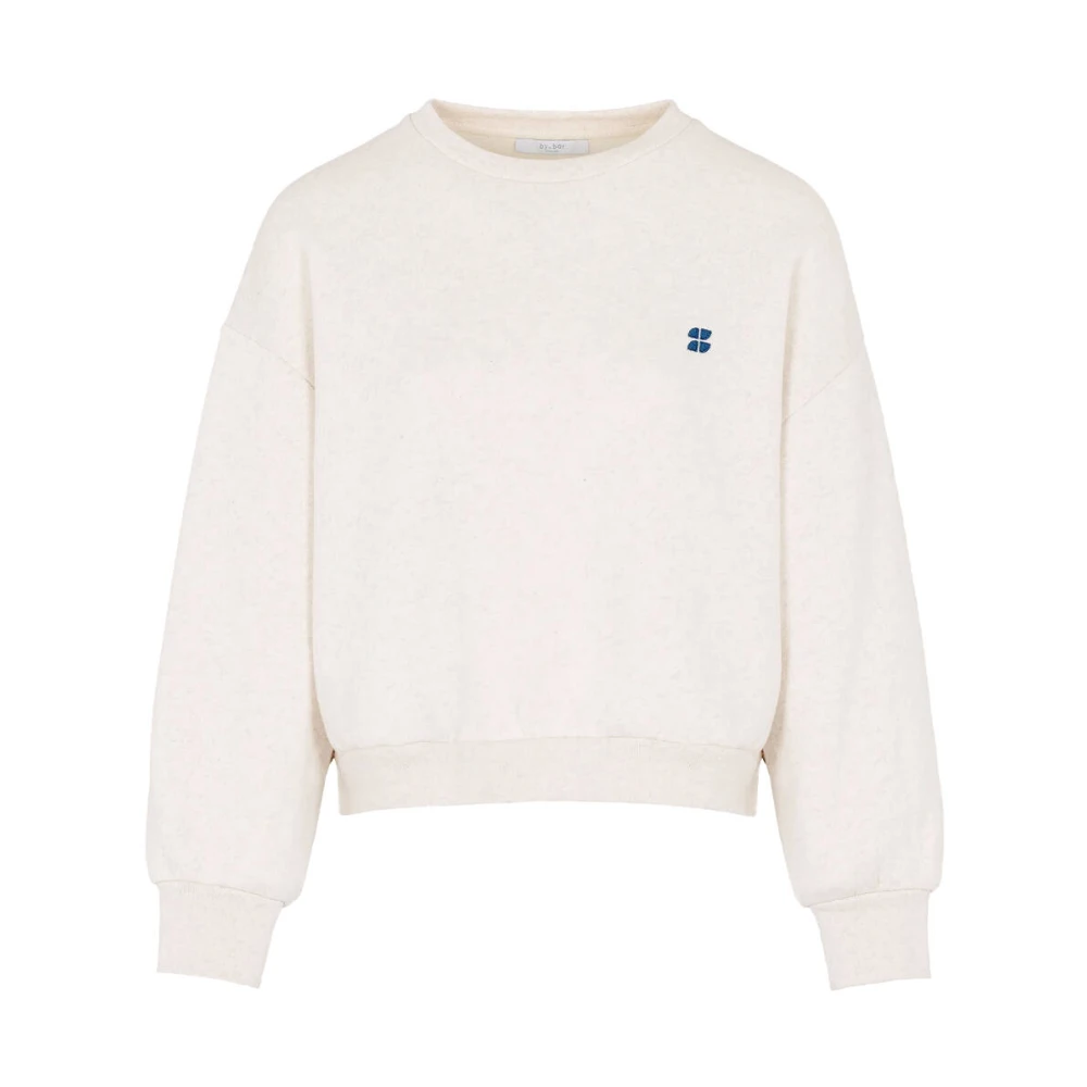 By-Bar Bibi Logo Sweater Beige Dames
