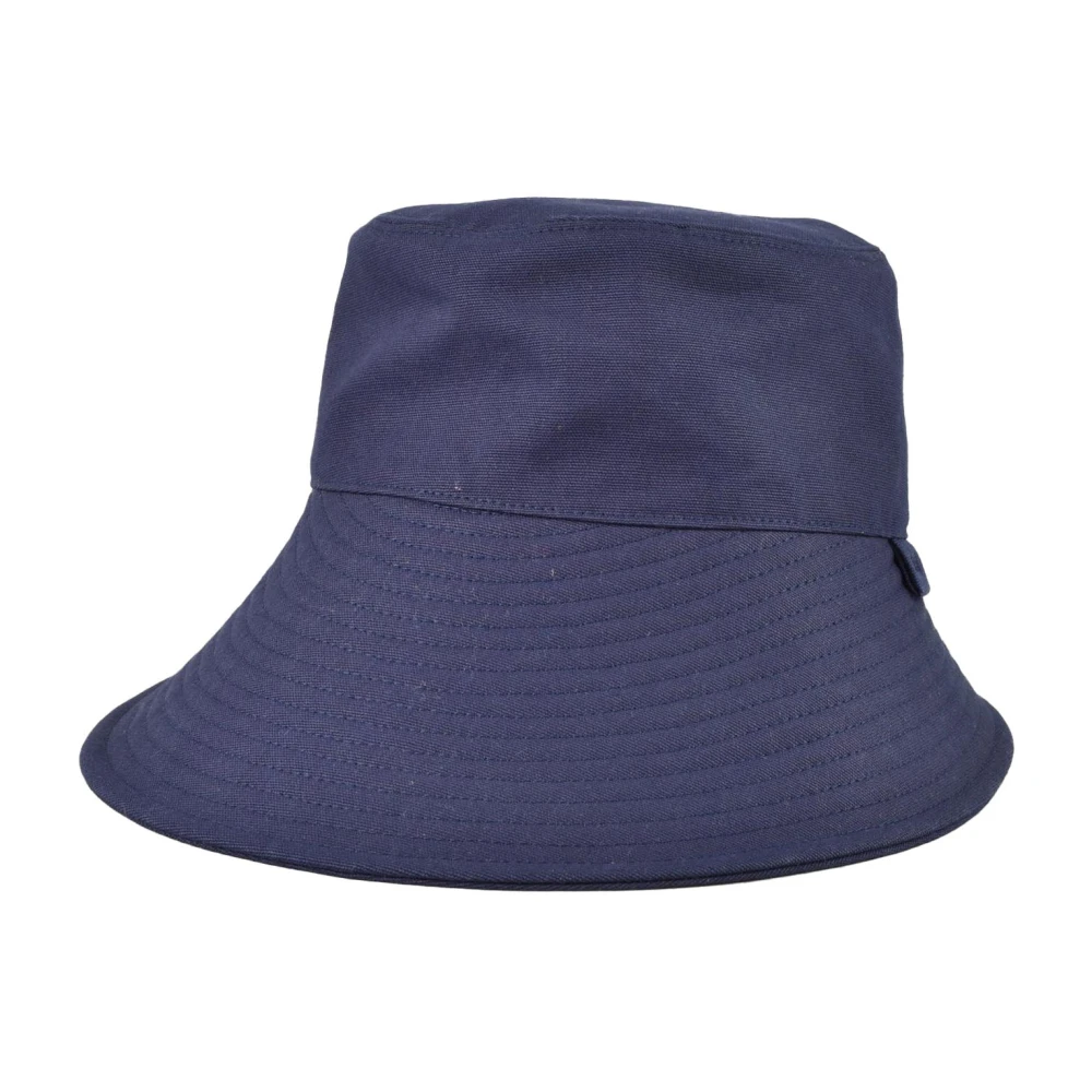 Chloé Katoenen Beanie Hoed Brown Dames