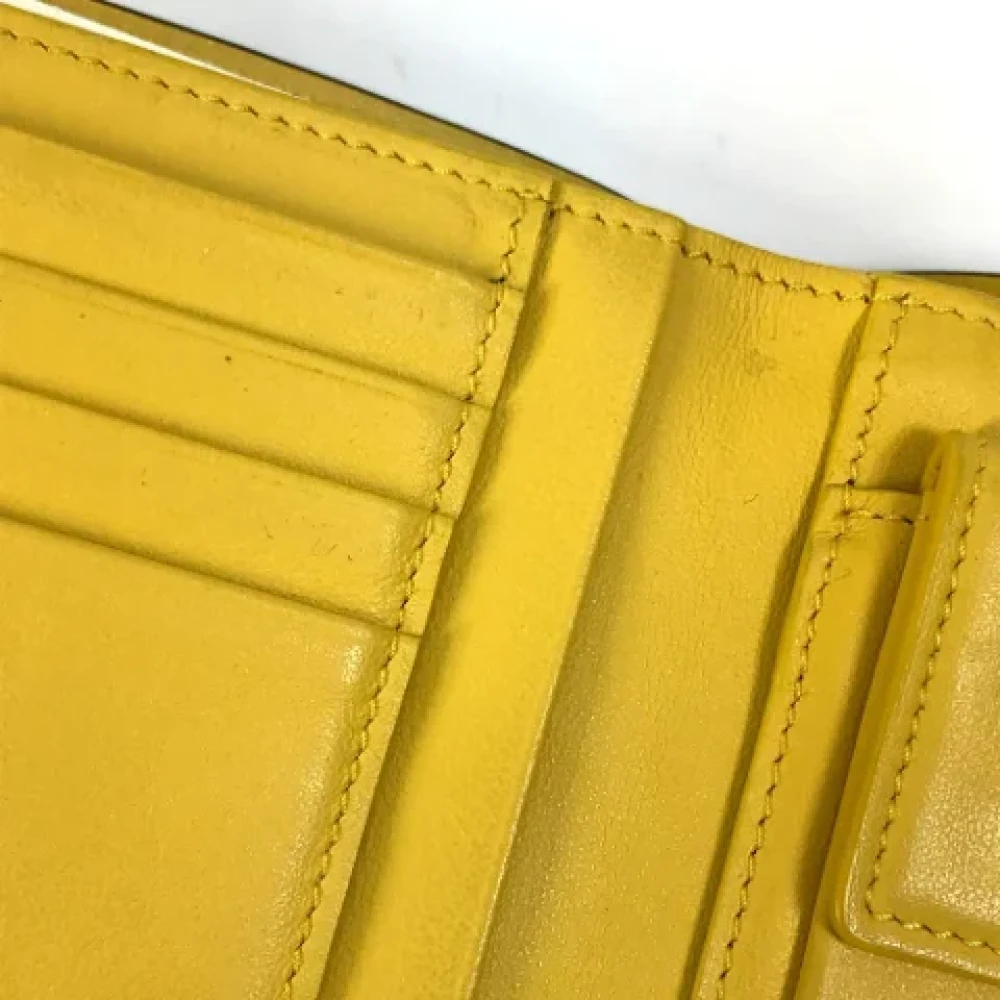 Fendi Vintage Pre-owned Leather wallets Black Heren