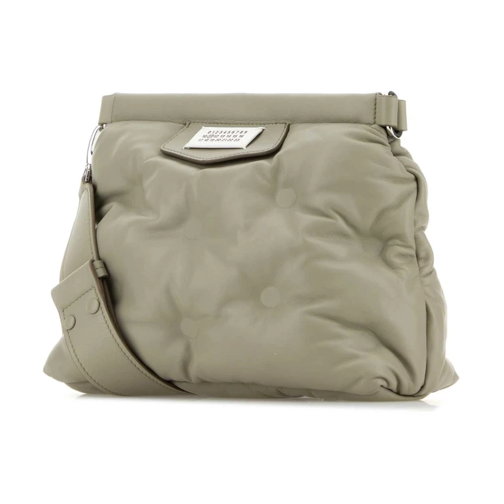 Maison Margiela Grijze leren crossbodytas Gray Dames