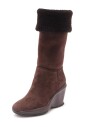 attractive-leather-ankle-boot-in-dark-brown