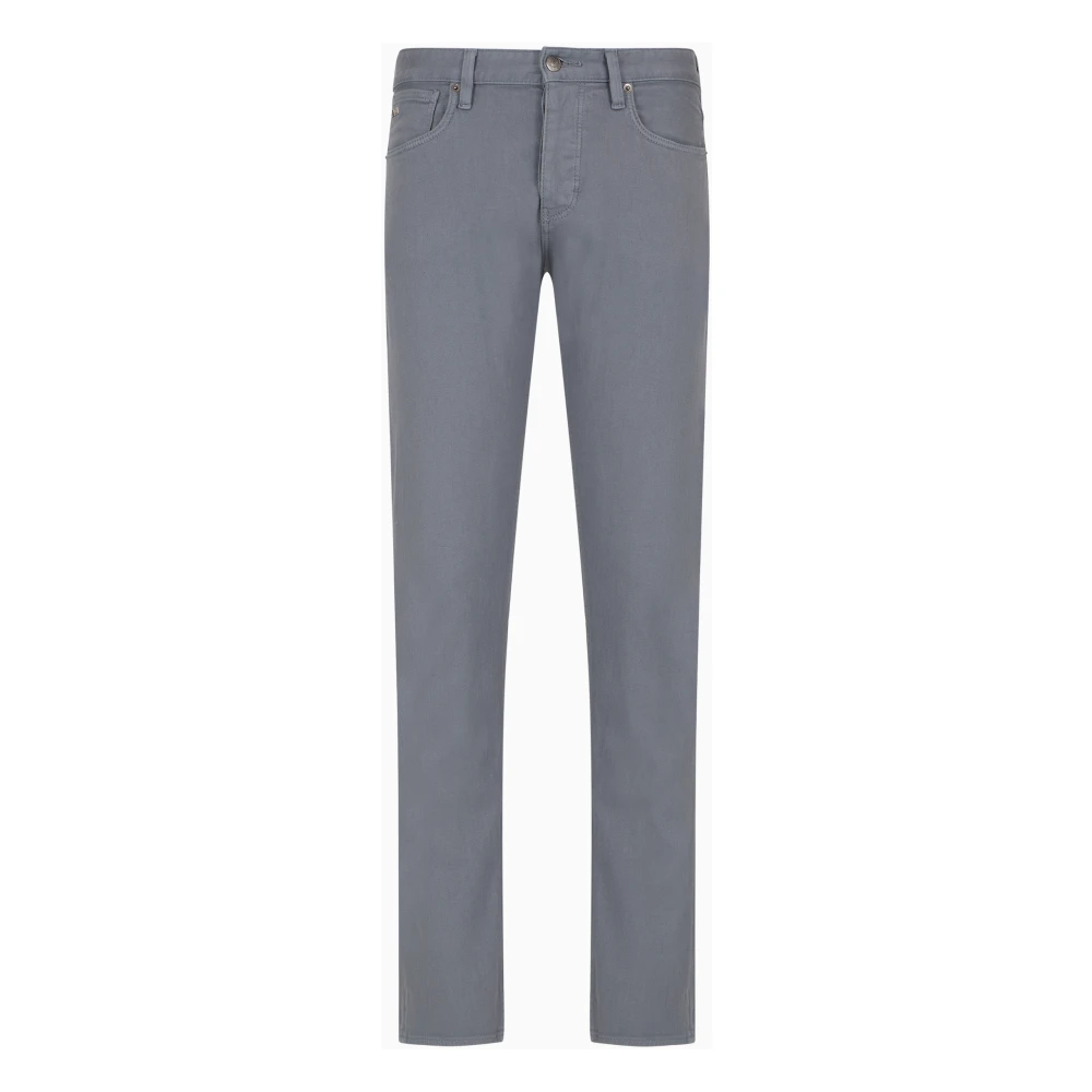 Emporio Armani Denim Jeans in Tejano Kleur Gray Heren