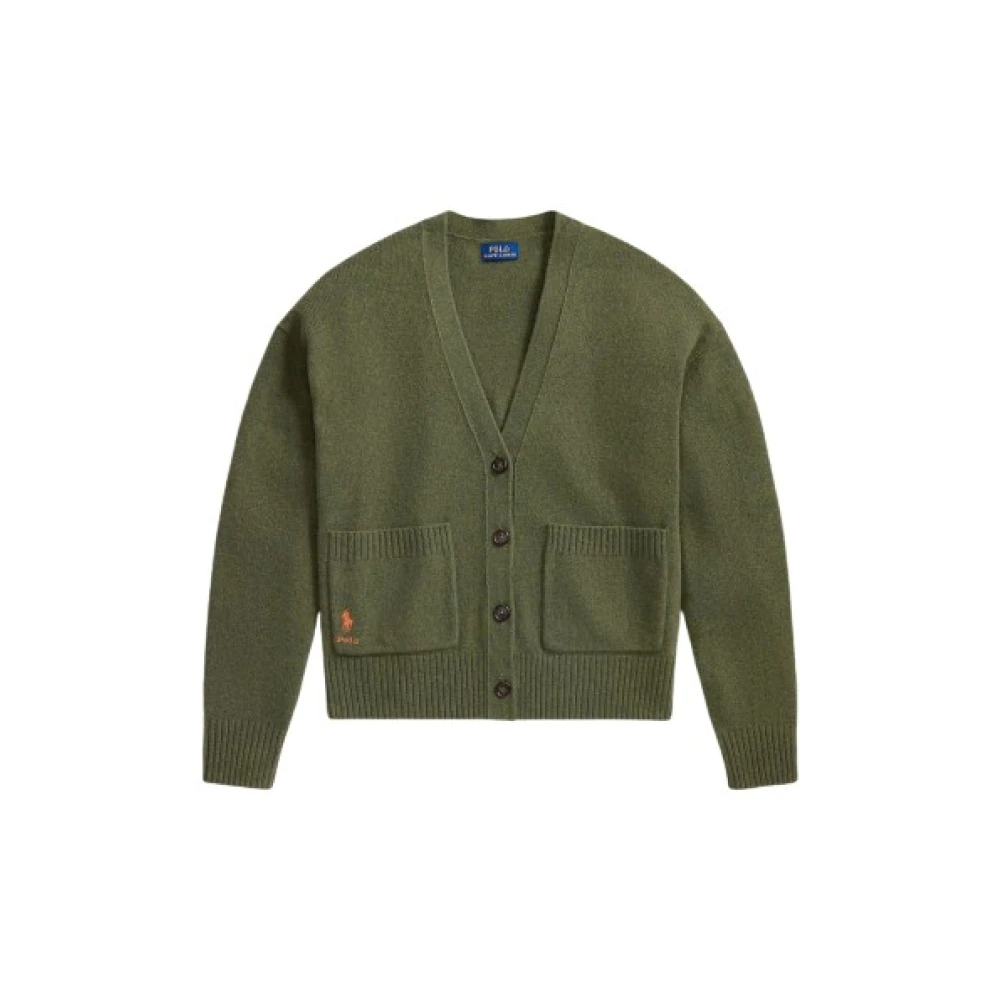 Polo Ralph Lauren Women's Green Cardigans, S, Cardigan