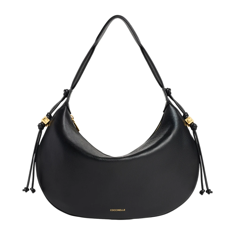 COCCINELLE shoulder bag Thess Handbag Grained Leather Noir - Image 2
