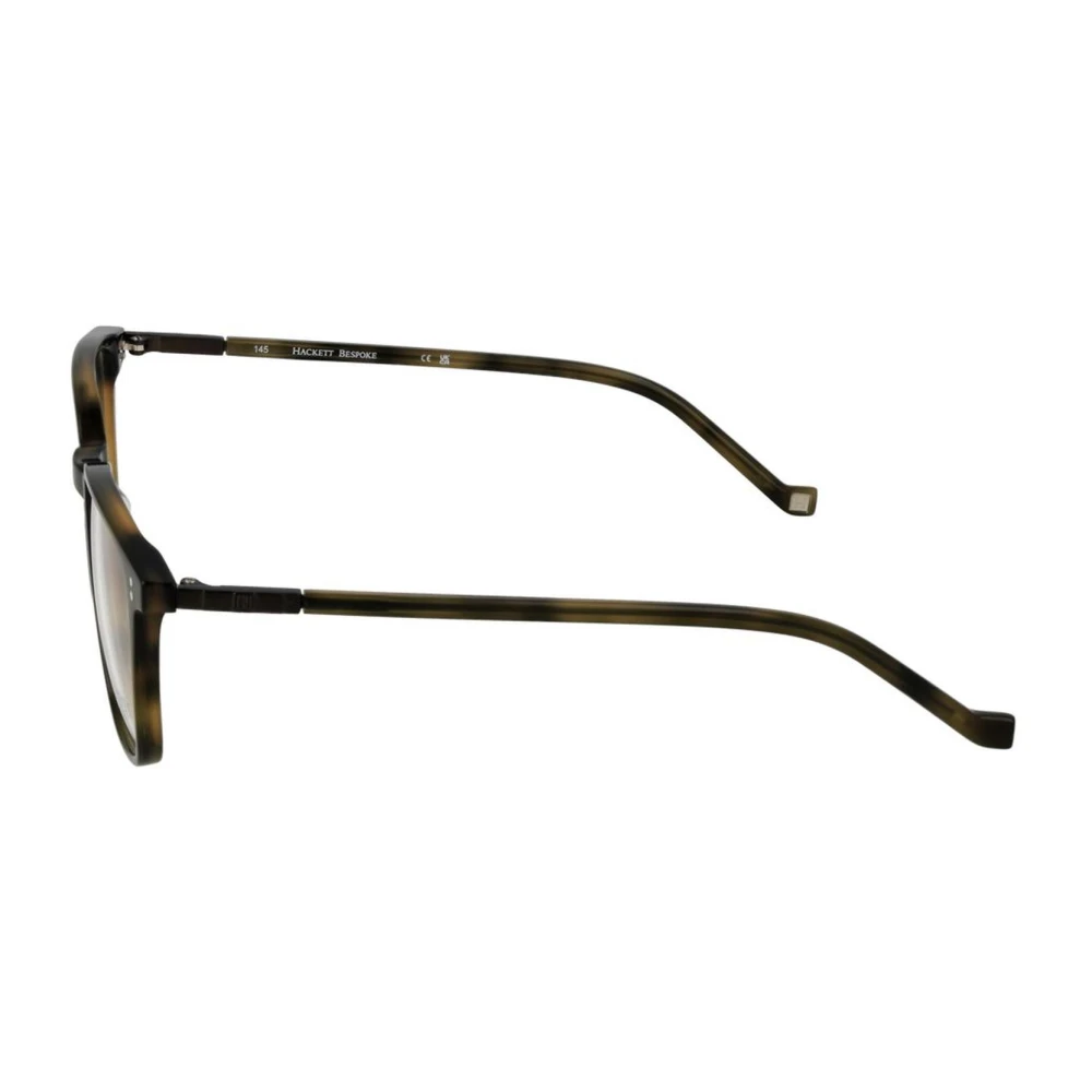 Hackett Bruine Vierkante Blauwfilter Optische Monturen Brown Heren