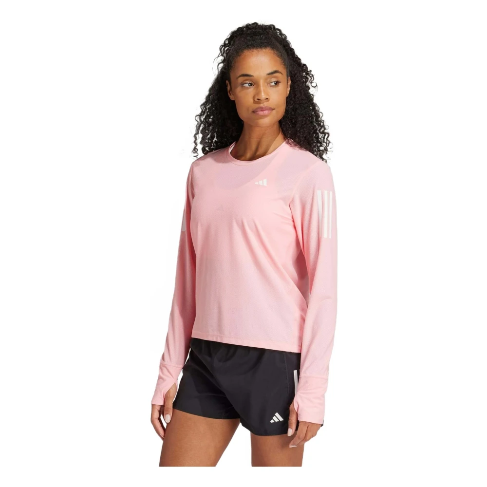 Adidas Own the Run Longsleeve T-shirt Pink Dames