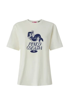 T-shirt med grafiskt tryck