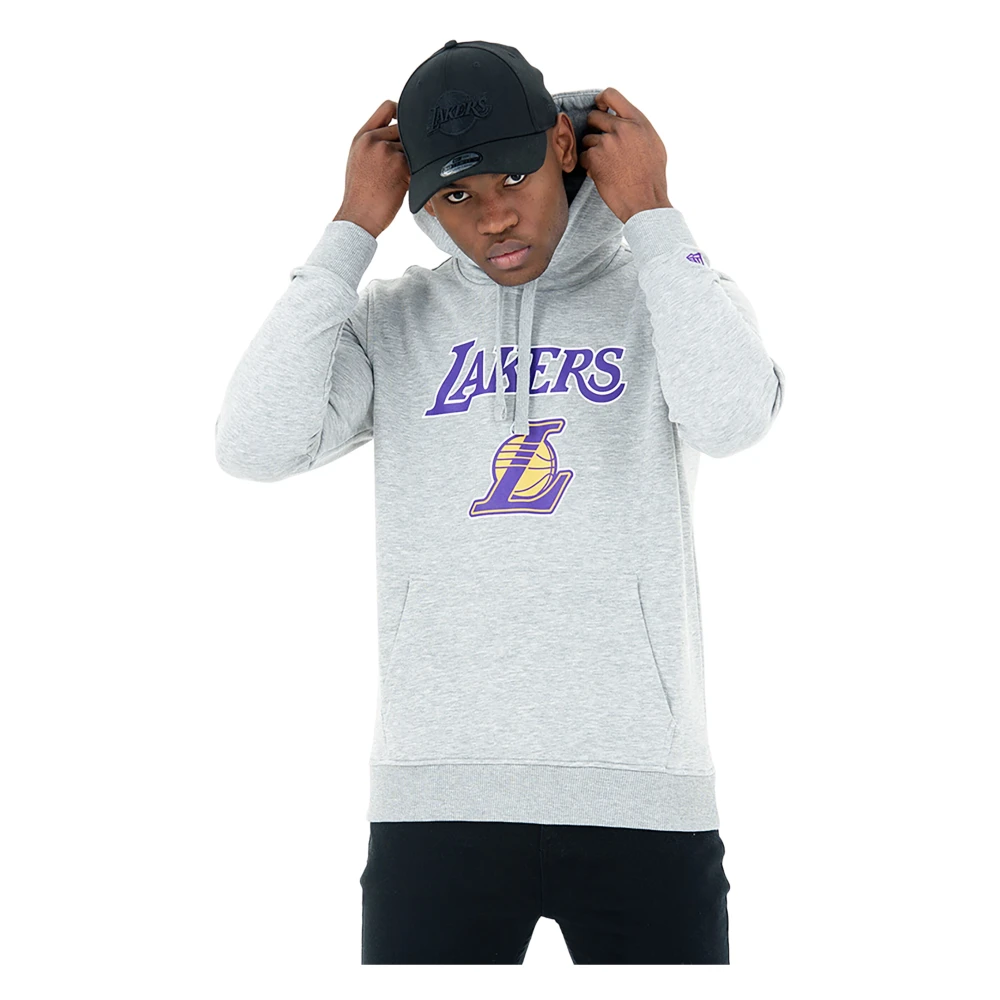 New era Los Angeles Lakers Hoodie Gray Heren