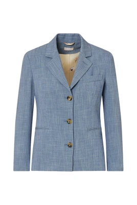 Mélange Fabric Blazer