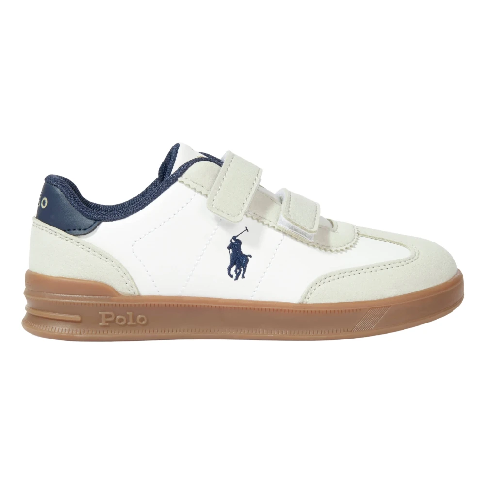 Ralph Lauren Boys Beige Hollis Ez Sneaker - Kids Sneakers - 30 Eu - Kids