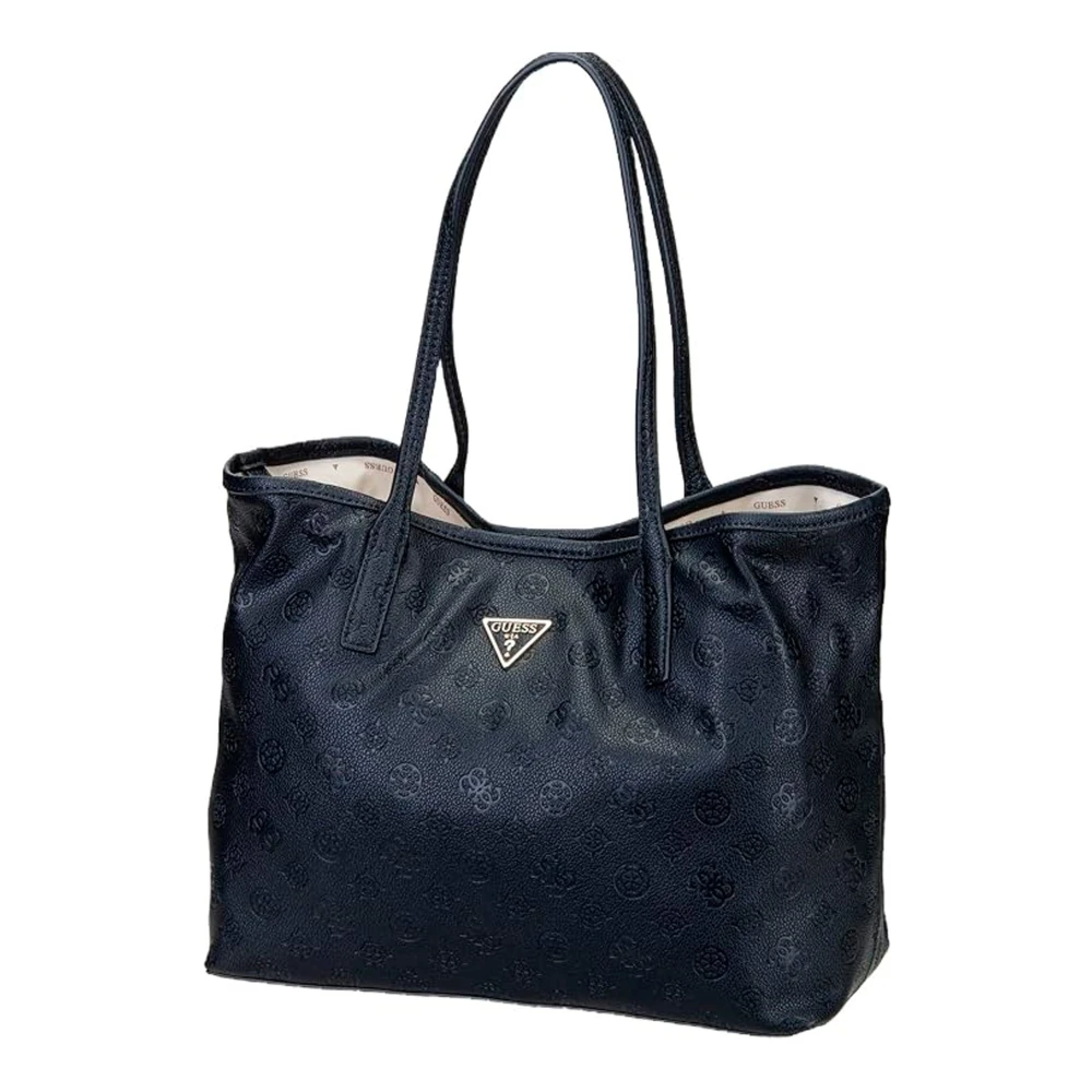 Guess Donna Black Logo Victtoria 2 In 1 Tote Universal - Immagine 2
