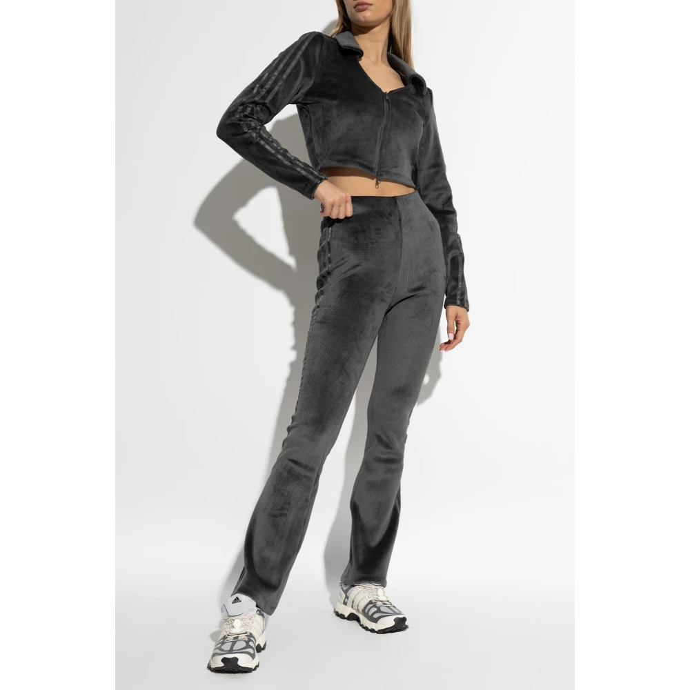 adidas Originals Geribbelde Broek Gray Dames
