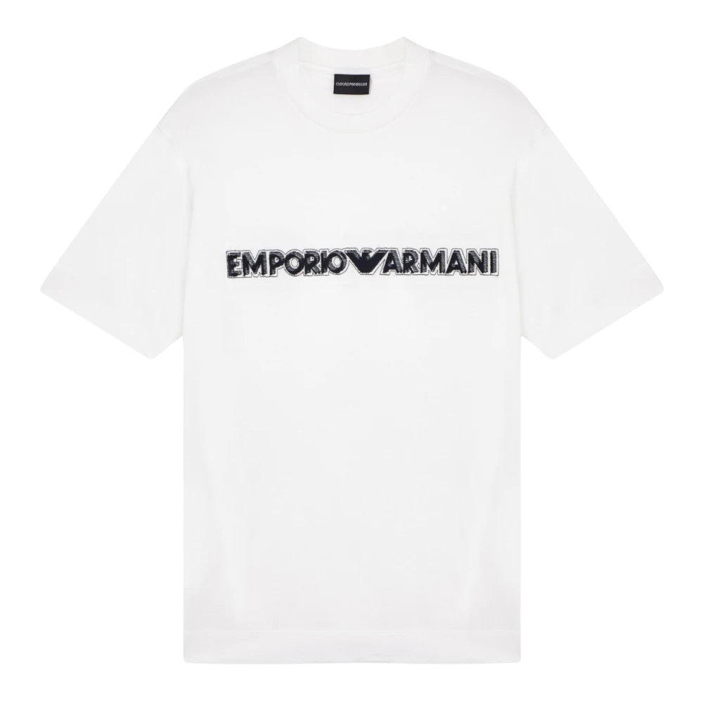Emporio Armani Men's White Short Sleeve T-Shirt - T-Shirts - S - Tops
