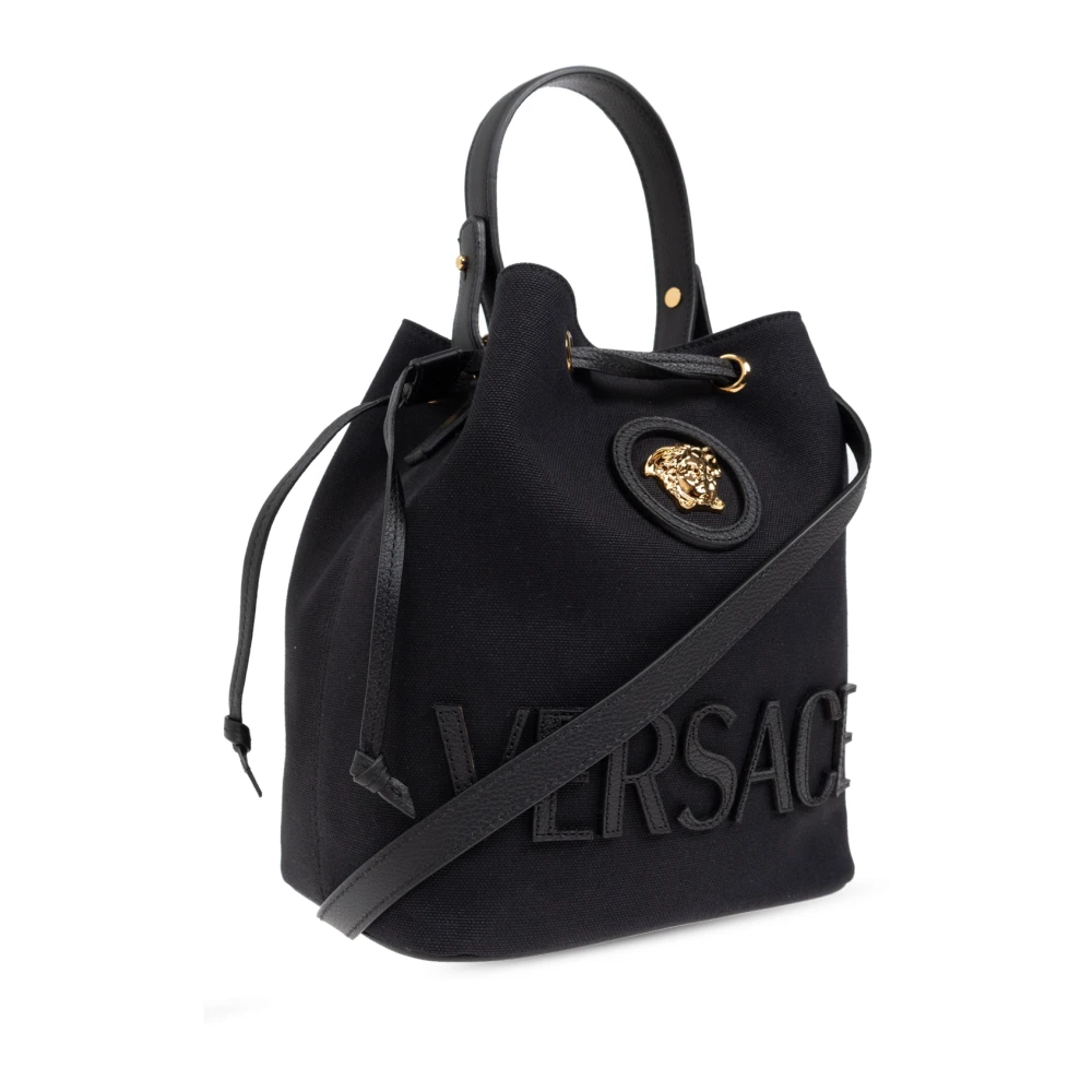 Versace Handtas Black Dames