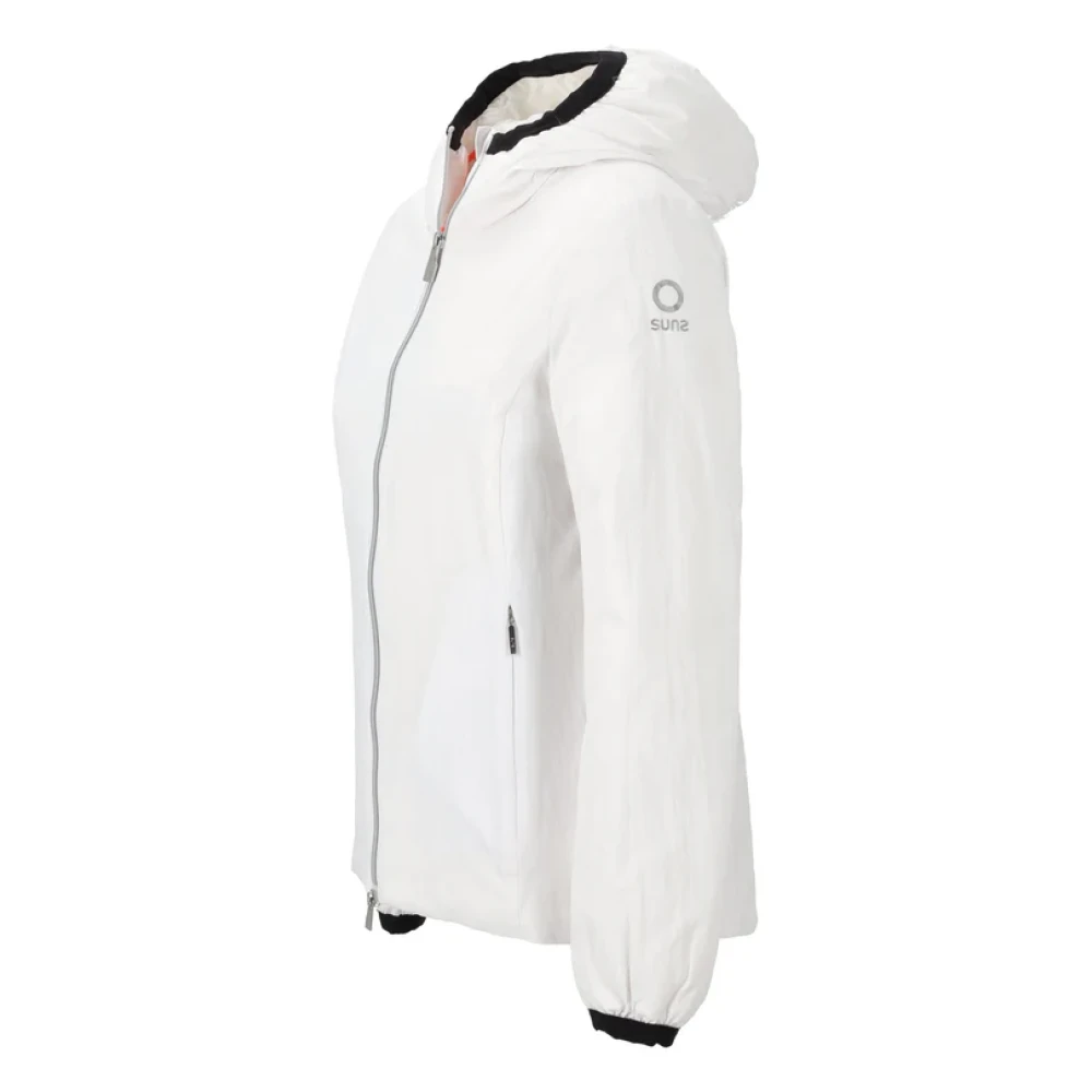 Suns Stijlvolle Jas Gbs33001D White Heren
