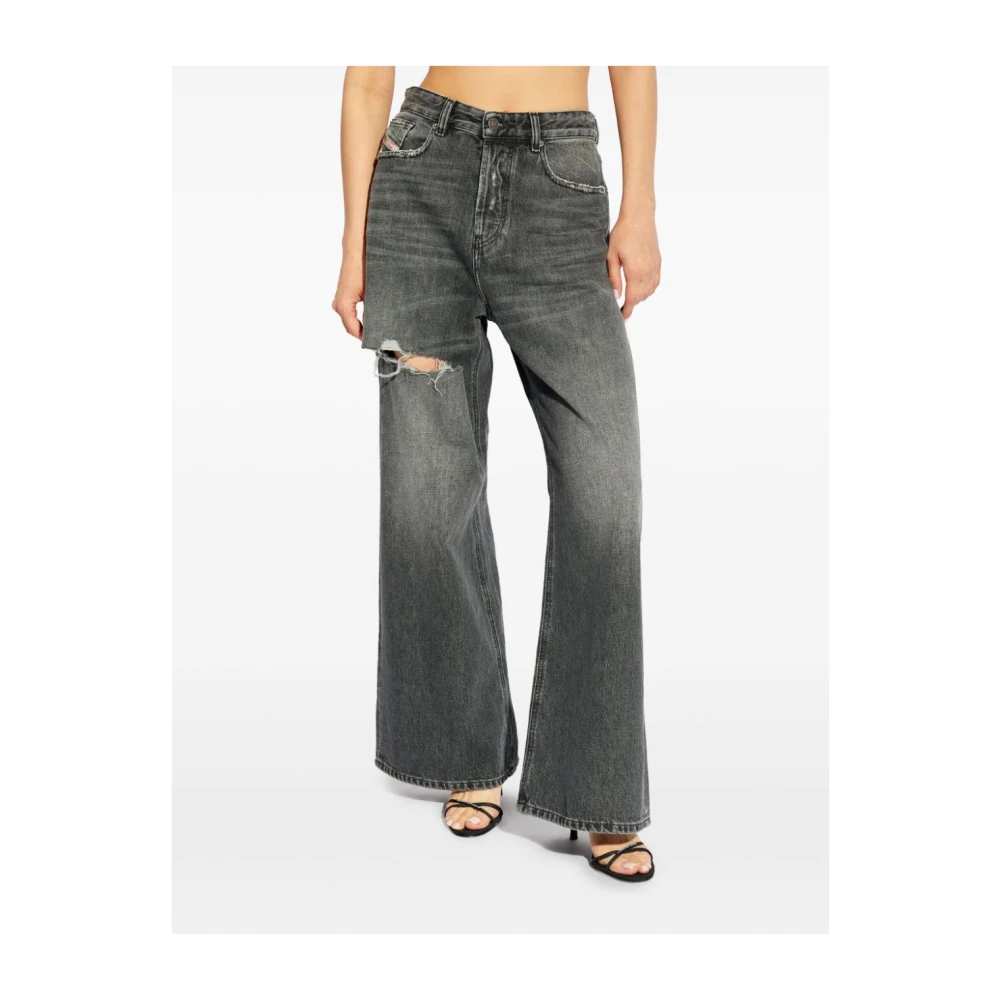 Diesel Vintage Denim Jeans Gray Dames