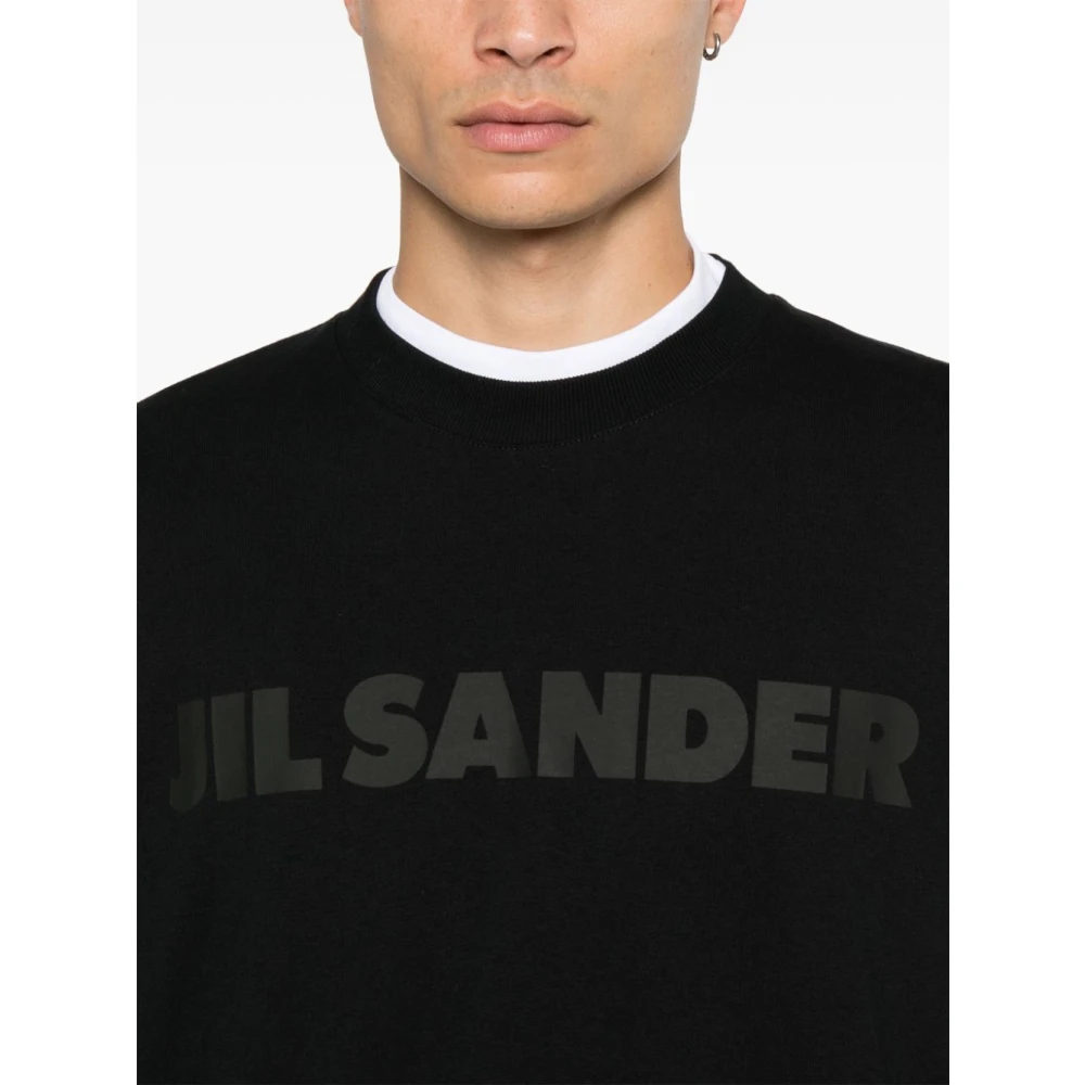 Jil Sander Heren T-shirts & Polo's in Zwart Black Heren