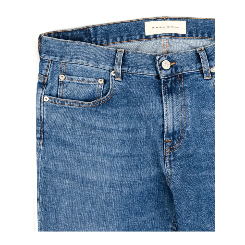Jeanerica Slim-Fit 5 Pocket Jeans Blue Heren