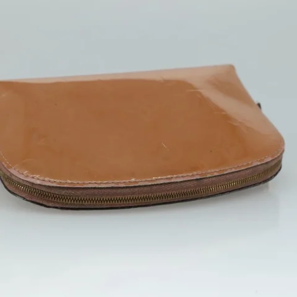 Louis Vuitton Vintage Pre-owned Leather pouches Brown Dames