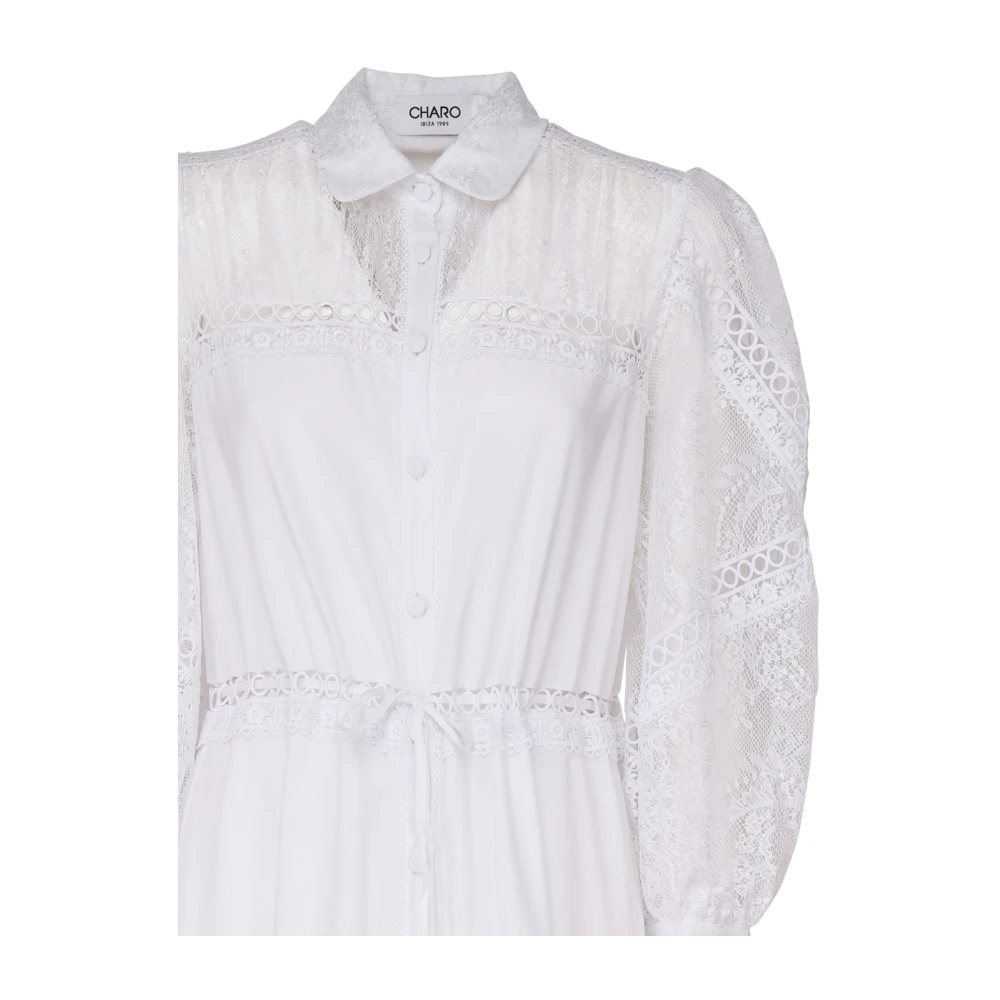 Charo Ruiz Ibiza Witte Zomerjurken White Dames