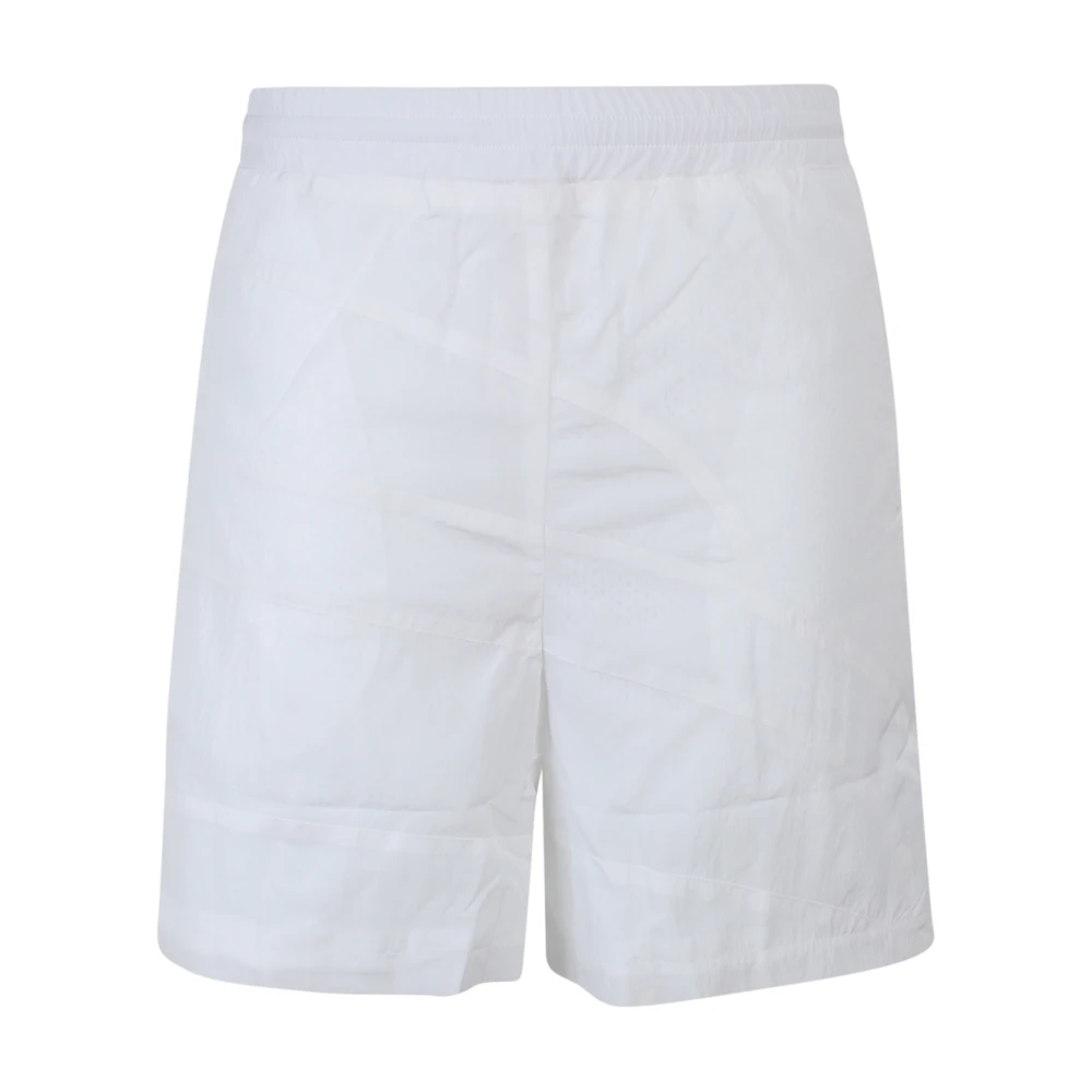 Drole de Monsieur Nylon Trekkoord Shorts White Heren