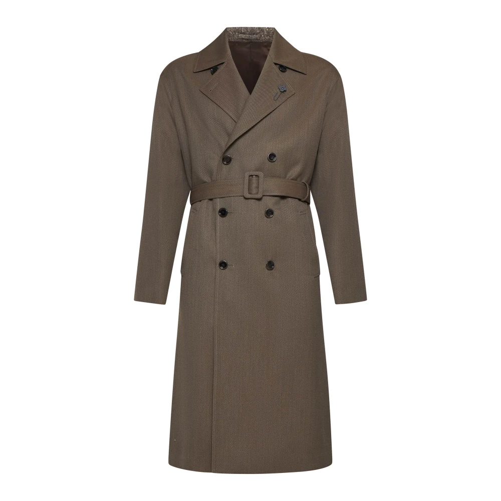 Lardini Bruine Winterjas Brown Heren